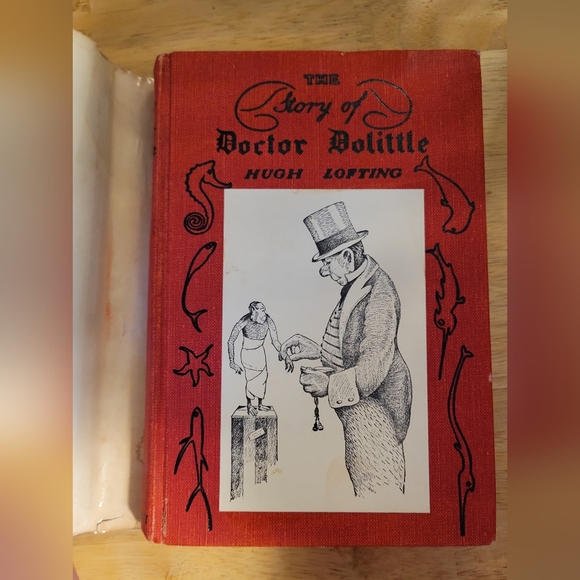 The Story of Doctor Dolittle by Hugh Lofting 54th Printing HCDJ - Picture 9 of 11